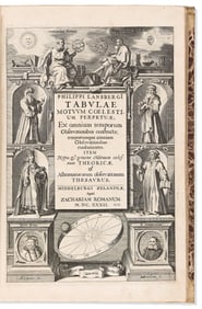 Philippe van Lansberge. Tabulae Motuum Coelestium Perpetuae. Middelburg, Zeeland: Zachariam Romanum,