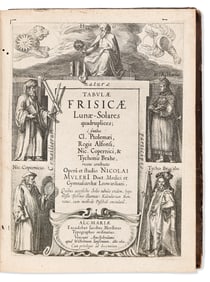 Nicolaus Mulerius. Tabulae Frisicae Lunae-Solares Quadruplices. Signed by the Author. Alkmaar: