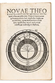 Georg von Peurbach. Novae Theoricae Planetarum. Venice: Per Melchiorem Sessa, 1534.