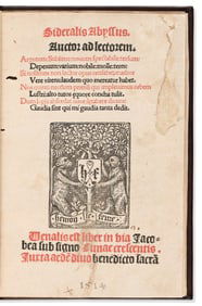 Thomas Todischus. Radinus Sideralis Abyssus. Paris: Kees, 1514.