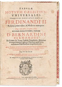 Vincenzo Renieri. Tabulae Motuum Caelestium Universalis. Florence: Typis Amatoris Massae Foroliuien,