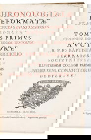 Giovanni Battista Riccioli. Chronologiae Reformatae. Bologna: Ex Typographia Haeredis Dominici