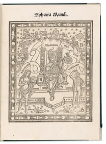 Johannes de Sacrobosco. Sphaera Mundi. Venice: Per Io. Baptista Sessa, 1501.