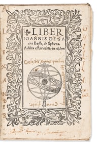 Johannes de Sacrobosco. Liber de Sphaera. Addita est Praefatio in eu[m]dem. Venice: Per Ioan. Anto.