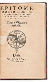 Victorinus Strigel. Epitome Doctrinae de Primo Motu. Leipzig: In officina Voegeliana, 1564.