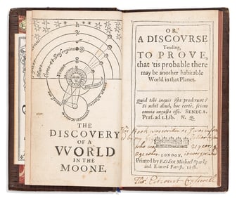 John Wilkins. The Discovery of a World in the Moone. London: Printed by E.G. for Michael Sparke and