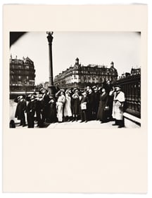 EugËne Atget. Pendant l'…clipse, 1912. Printed by Berenice Abbott.