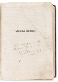 Angelus de Clavasio. Summa Angelica. Venice: Georgium de Arivabenis, 1504.