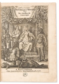 Charles de Rochefort. Histoire Naturelle des Iles Antilles de l'Amerique. Rotterdam: Chez Arnould