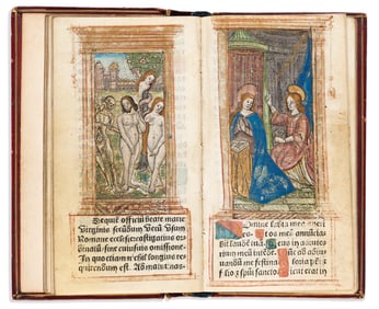 Book of Hours, Use of Rome. Hor[a]e B[ea]te Marie ad usu[m Romanu[m]. Paris: Hardouin, [1514].