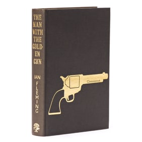 Ian Fleming. The Man with the Golden Gun, Scarce First Issue Binding. London: Jonathan Cape, 1965.