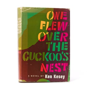 Ken Kesey. One Flew Over the Cuckoo's Nest, First Edition. New York: Viking Press, 1962.