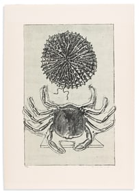 Max Ernst. Histoire Naturelle, Deluxe Edition with Signed Lithograph. Stuttgart: Hatje, 1972.