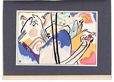Wassily Kandinsky & Franz Marc. Der Blaue Reiter. Munich: R. Piper & Co., 1914.