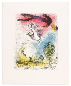 Georges Pompidou & Marc Chagall, illus. La PoÈsie. Basel: Association de Bibliophiles Art et