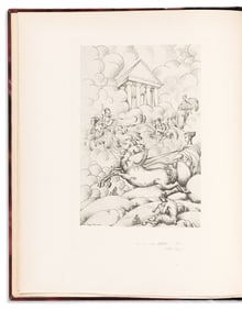 Arthur Szyk, illus. & Marc-George Mallet. La Ronde des DÈesses, Presentation Copy. Paris: La