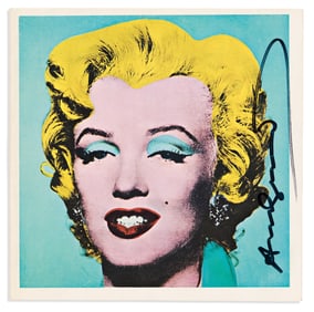 Andy Warhol. Warhol, Signed Exhibition Catalogue. London: The Tate Gallery/The Curwen Press, 1971.