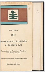 Armory Show: Four Complete Bound Catalogues from the 1913 International Exhibition of Modern Art.