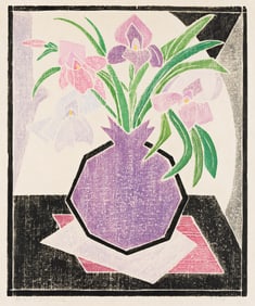 Alice C. Browne (20th Century) Iris, circa 1913.