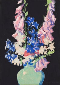 Margaret Patterson (1867-1950) Garden Flowers, 1921.