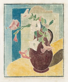 Blanche Lazzell (1878-1956) Petunias, 1928.