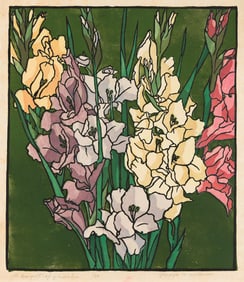 Gladys Wilkins Murphy (1907-1985) A Bouquet of Gladiolus, circa 1930.