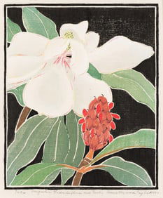 Anna Heyward Taylor (1879-1956) Magnolia Grandiflora and Fruit, 1933.