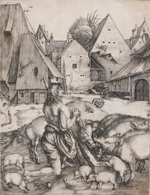 Albrecht Dürer (1471-1528) The Prodigal Son, circa 1496.