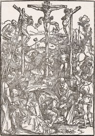 Albrecht Dürer (1471-1528) Calvary with the Three Crosses, circa 1503.