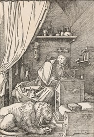 Albrecht Dürer (1471-1528) St. Jerome in his Cell, 1511.