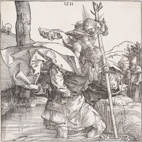 Albrecht Dürer (1471-1528) St. Christopher, 1511.