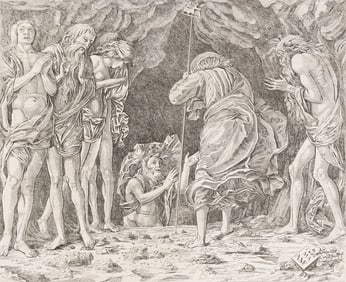 Andrea Mantegna (Follower of) The Descent of Christ into Limbo.