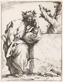 Jusepe de Ribera (1588-1656) The Poet, circa 1620-21.