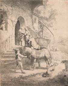 Rembrandt van Rijn (1606-1669) The Good Samaritan, 1633.