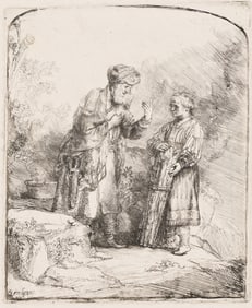 Rembrandt van Rijn (1606-1669) Abraham and Isaac, 1645.
