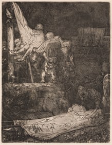 Rembrandt van Rijn (1606-1669) The Descent from the Cross by Torchlight, 1654.