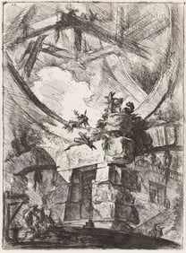 Giovanni B. Piranesi (1720-1778) The Giant Wheel, 1749-50.