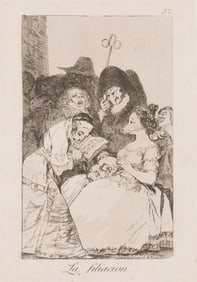 Francisco Goya (1746-1828) La Filiacion, circa 1799.