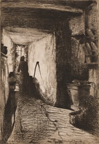 James Abbott McNeill Whistler (1834-1903) The Kitchen, 1858.