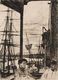 James Abbott McNeill Whistler (1834-1903) Rotherhithe,1860.