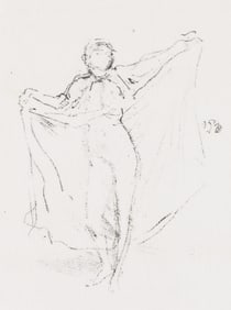 James Abbott McNeill Whistler (1834-1903) La Danseuse: A Study of the Nude, circa 1891.