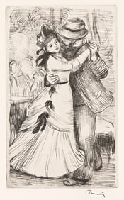 Pierre-Auguste Renoir (1841-1919) La Danse ‡ la Campagne, 2e planche, 1890.