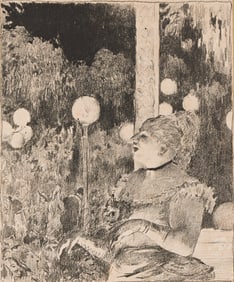 Edgar Degas and George Thornley, Le Chanson du chien, circa 1888-89.
