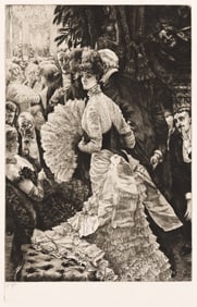 James Jacques Tissot (1836-1902) L'Ambitieuse, 1885.