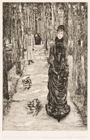 James Jacques Tissot (1836-1902) La MystÈrieuse, 1885.