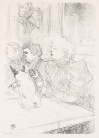 Henri de Toulouse-Lautrec (1864-1901) ¿ la Souris, Madame Palmyre, 1897.
