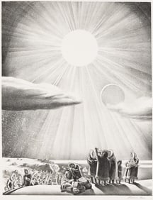 Rockwell Kent (1882-1971) End of the World Series, 1937.
