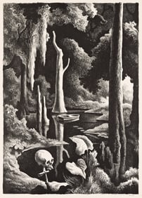 Thomas Hart Benton (1889-1975) Swampland, 1940.