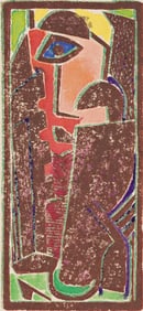 Max Weber (1881-1961) Portrait, 1919-20.