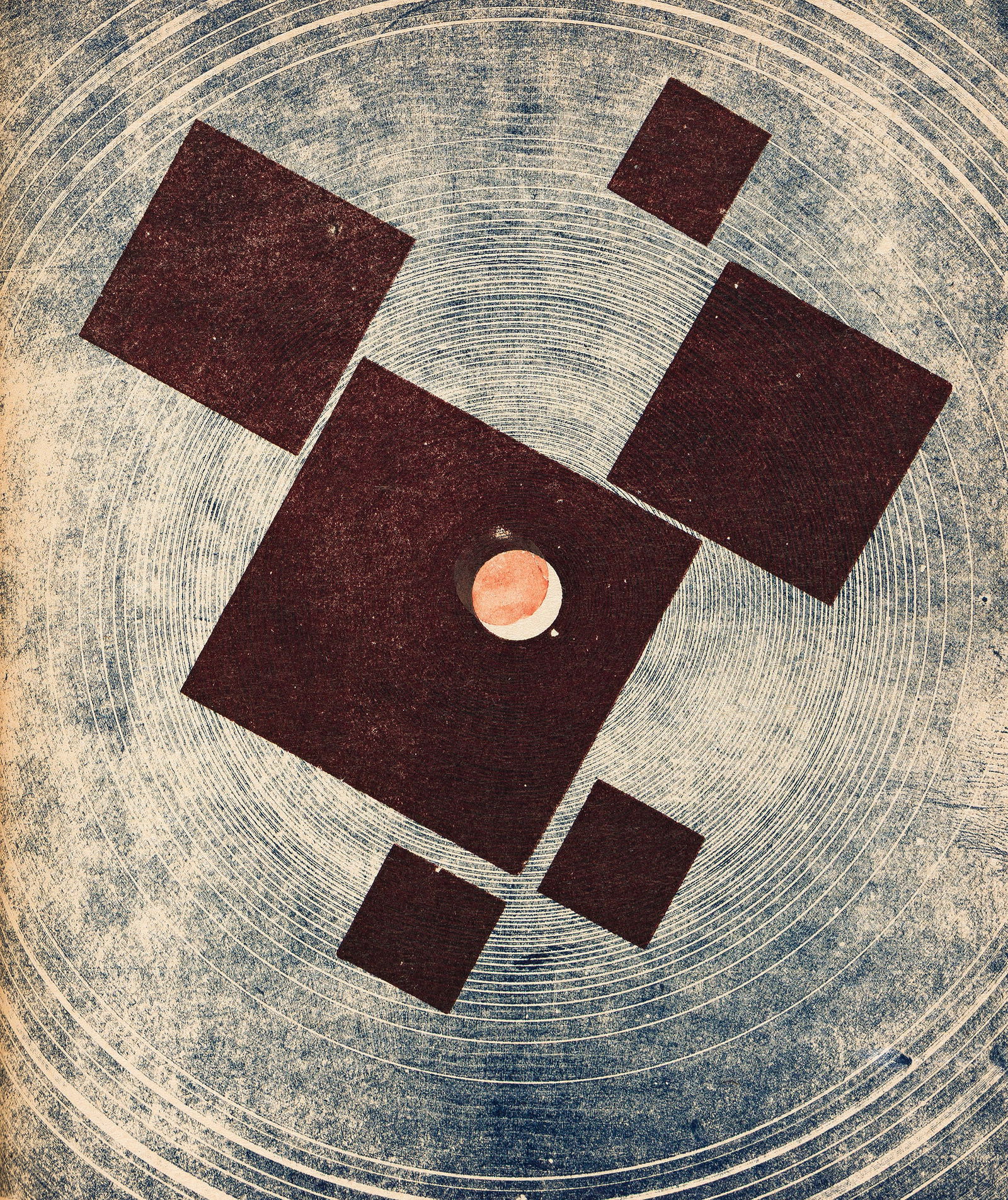 Charles William Smith (1893-1987) Abstractions, 1939. (1 of 6)